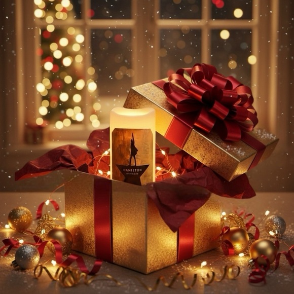 Other - *30off3* NWT. Hamilton Flameless Musical Theater Candle with Timer.